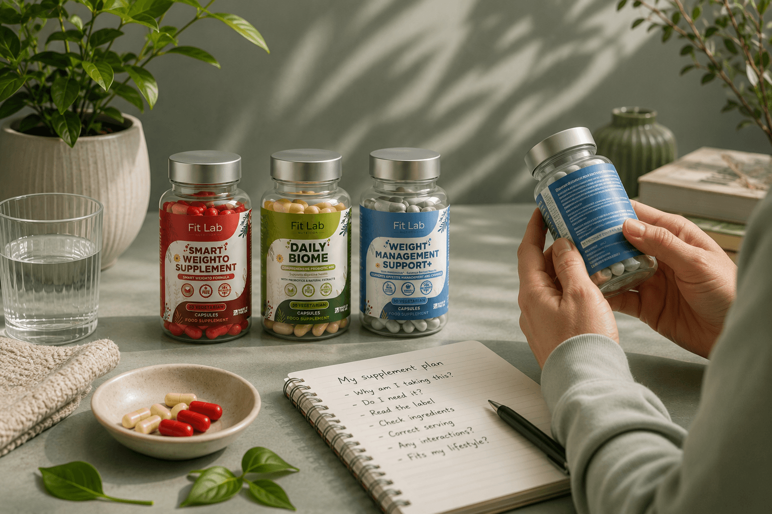 Thoughtful supplement use within an everyday wellbeing routine